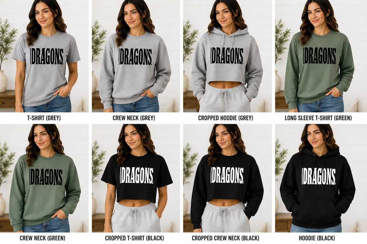 Dragons Bold Text