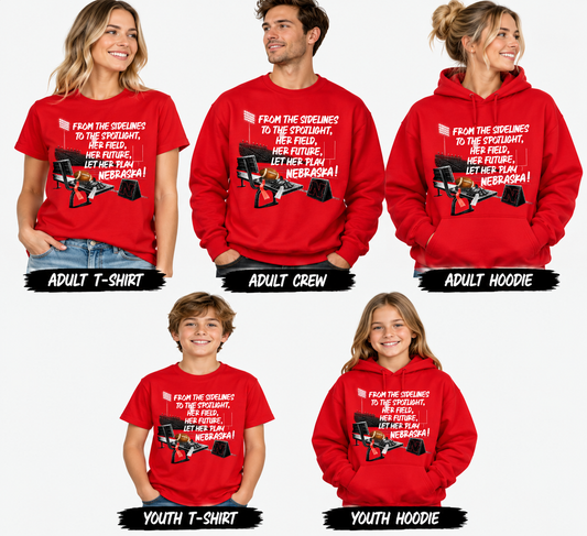 Vote Yes! - For Girls Flag Football - PRE-ORDER