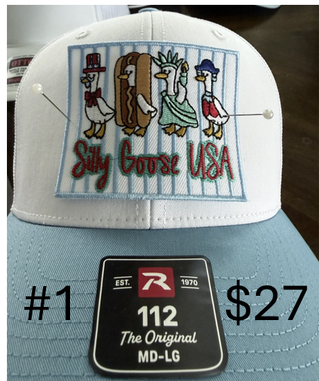 4th of July USA Hats