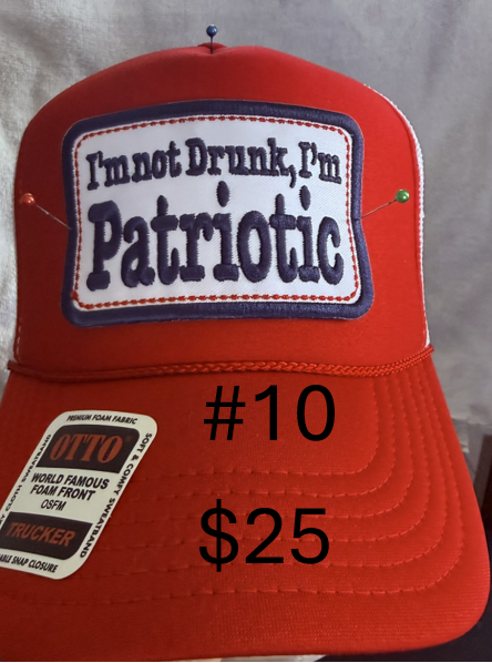 4th of July USA Hats