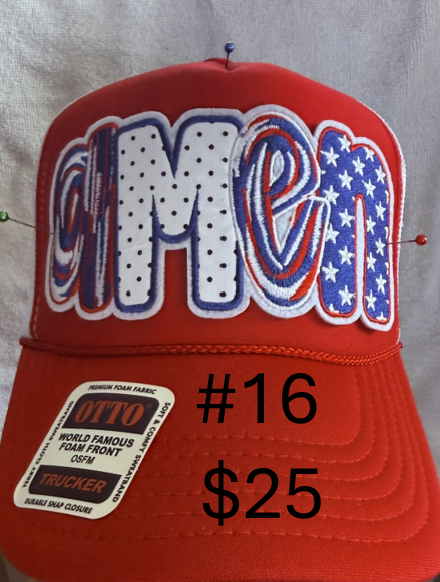 4th of July USA Hats