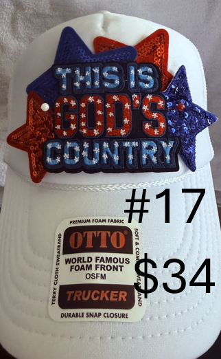 4th of July USA Hats