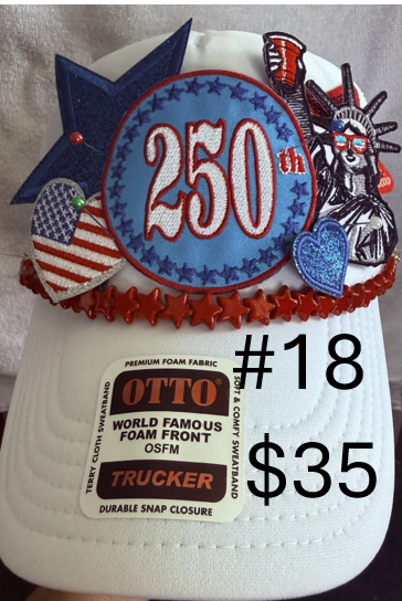 4th of July USA Hats