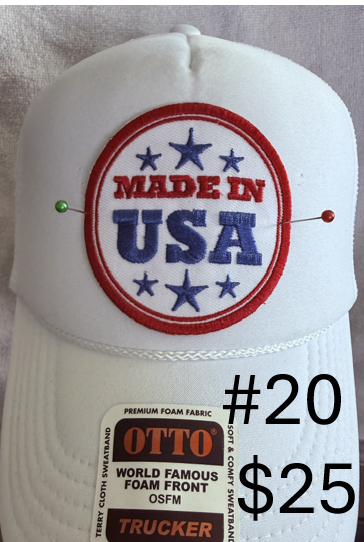 4th of July USA Hats