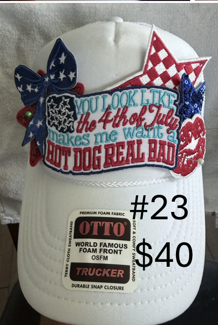 4th of July USA Hats