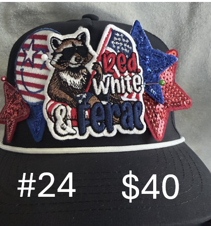 4th of July USA Hats