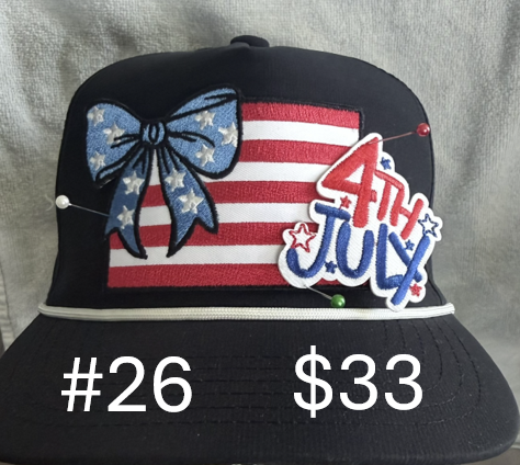 4th of July USA Hats