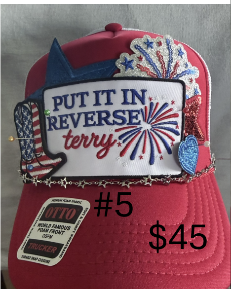 4th of July USA Hats