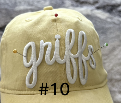 Yellow Comfort Colors Hats