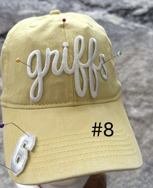 Yellow Comfort Colors Hats